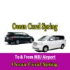 Ocean Coral Spring airport transfers