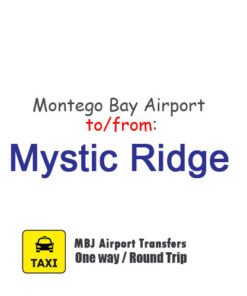 airport transportation to Mystic Ridge.
