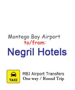 Negril airport transfers